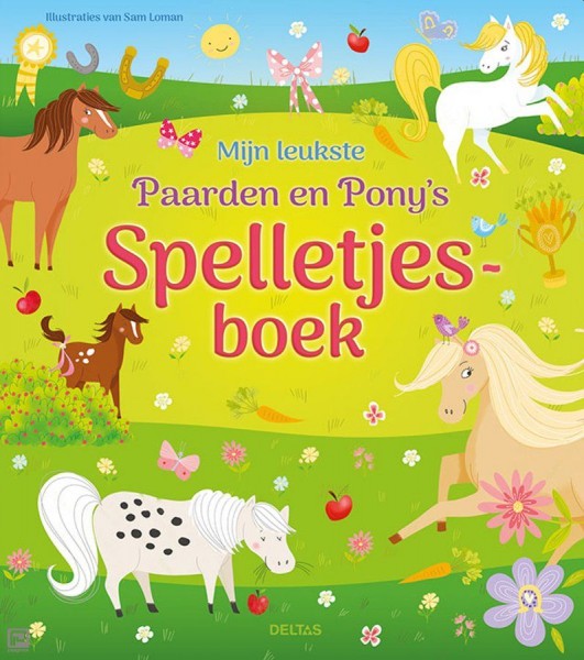 Mijn Leukste Paarden en Pony's Spelletjesboek 7 jaar)