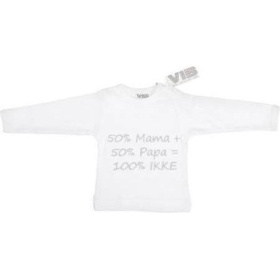 T-Shirt 50%Mama + 50%Papa = 100%