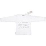 T-Shirt 50%Mama + 50%Papa = 100%