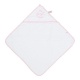 Very Important Baby Badcape Vib My First Towel Wit+roze 75cm