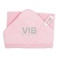 Vib Badcape Vib Roze+zilver 75cm X75cm